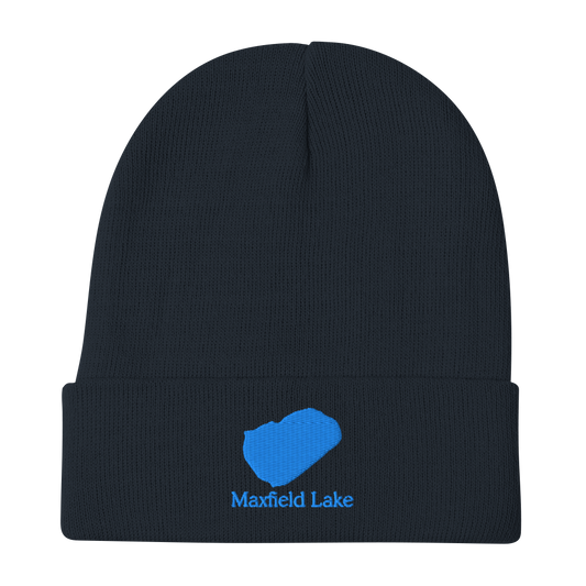 Maxfield Lake Embroidered Beanie Hat