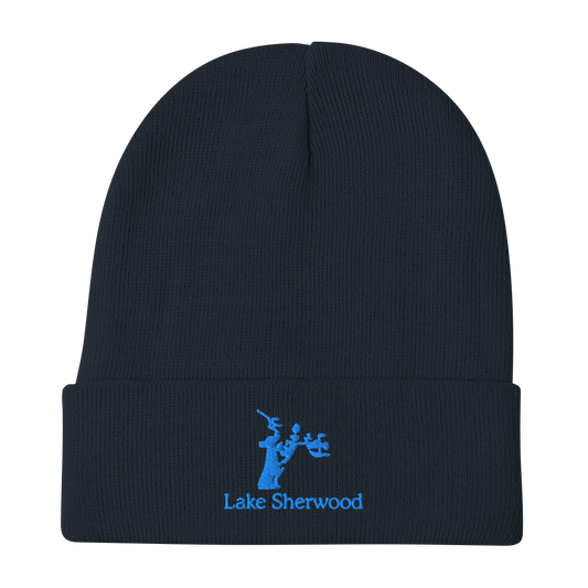 Lake Sherwood Embroidered Beanie Hat