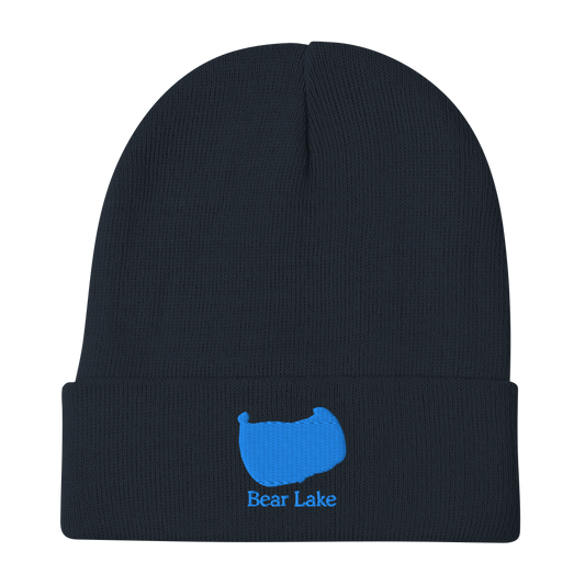 Bear Lake Embroidered Beanie Hat