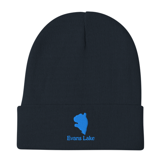 Evans Lake Embroidered Beanie Hat