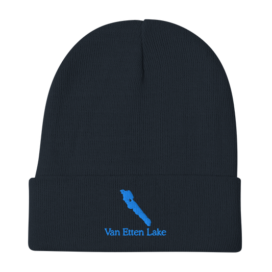 Van Etten Lake Embroidered Beanie Hat