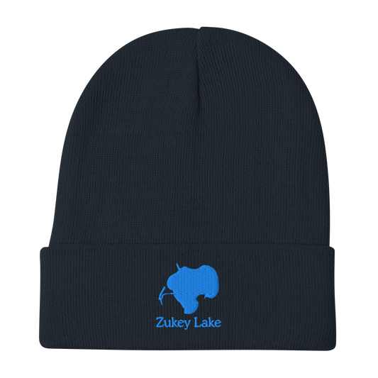 Zukey Lake Embroidered Beanie Hat