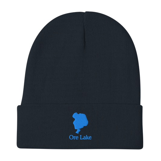 Ore Lake Embroidered Beanie Hat
