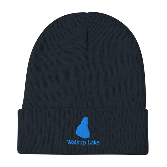 Walkup Lake Embroidered Beanie Hat