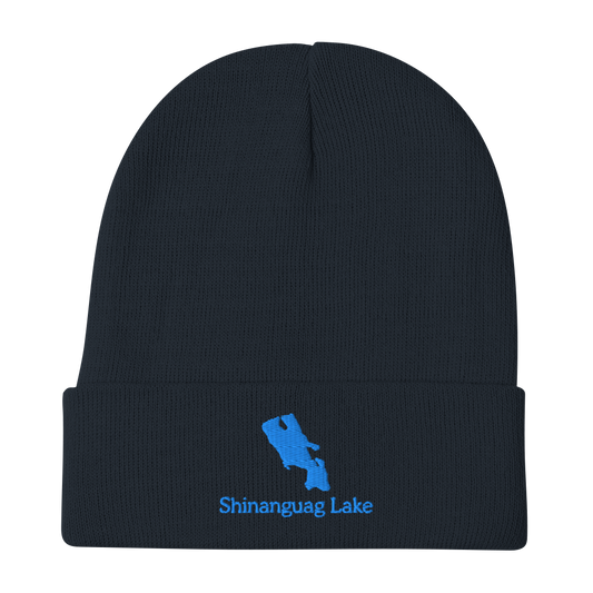 Shinanguag Lake Embroidered Beanie Hat