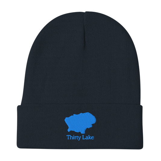 Thirty Lake Embroidered Beanie Hat