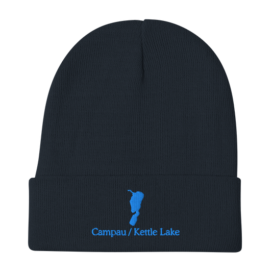 Campau / Kettle Lake Embroidered Beanie Hat