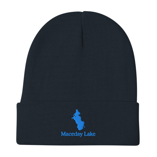 Maceday Lake Embroidered Beanie Hat