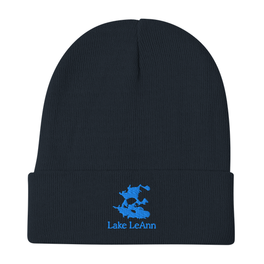 Lake LeAnn Embroidered Beanie Hat
