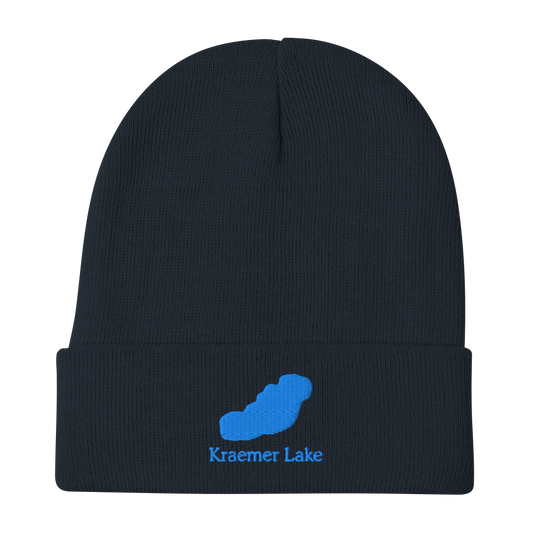 Kraemer Lake Embroidered Beanie Hat