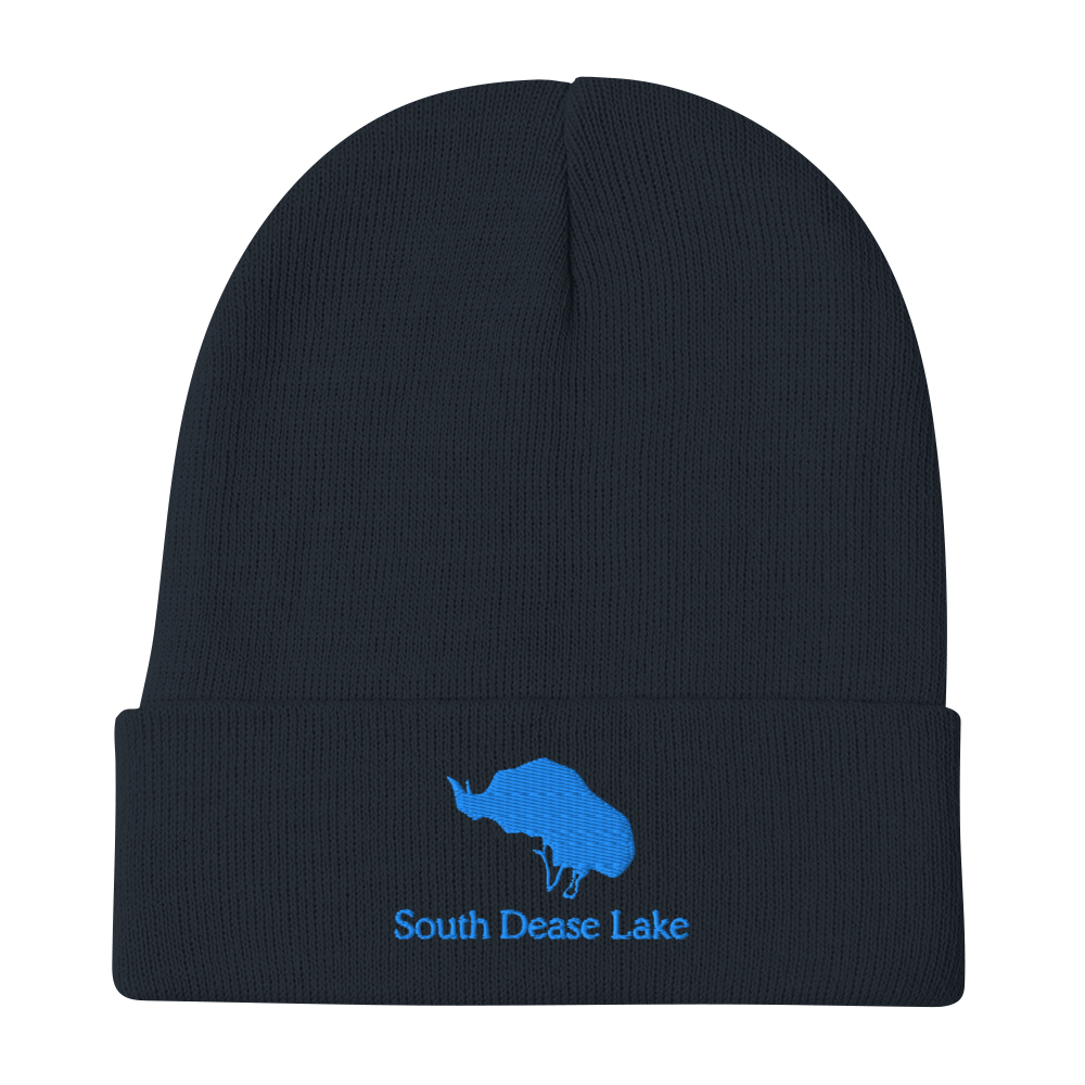South Dease Lake Embroidered Beanie Hat