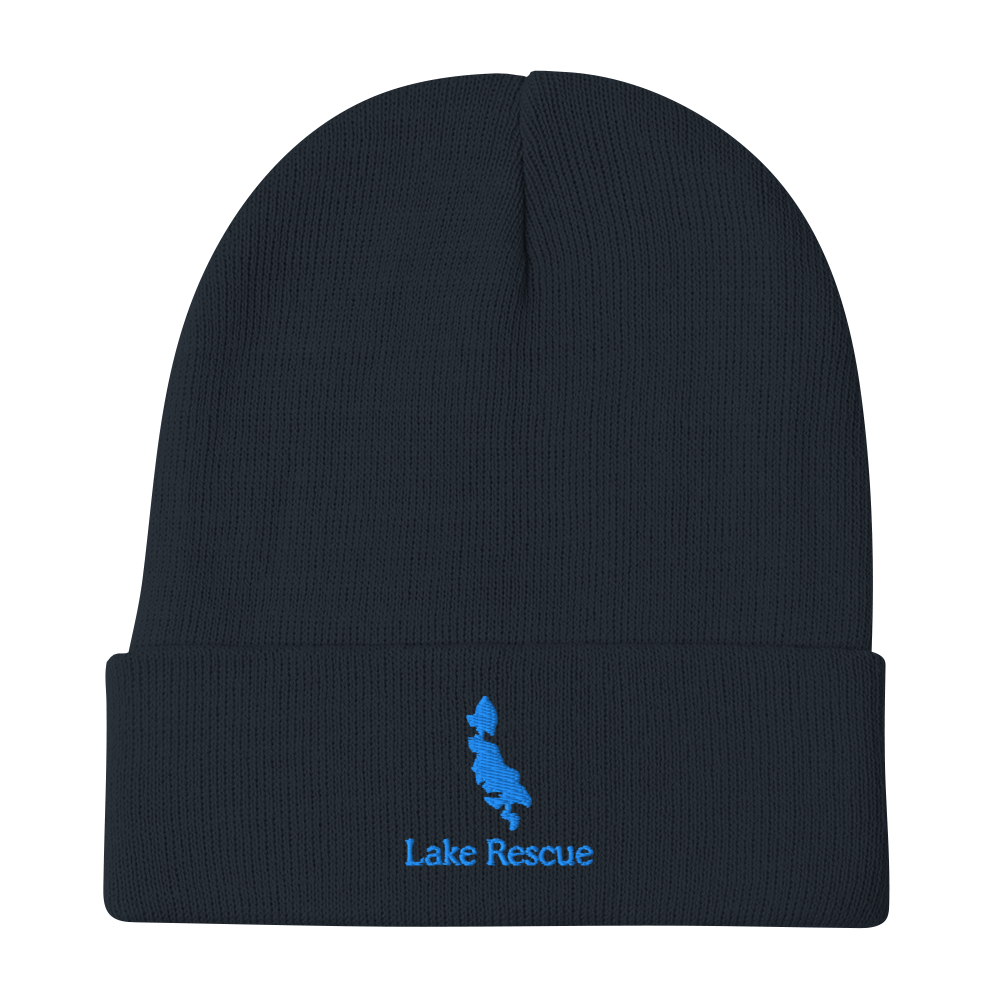 Lake Rescue Embroidered Beanie Hat