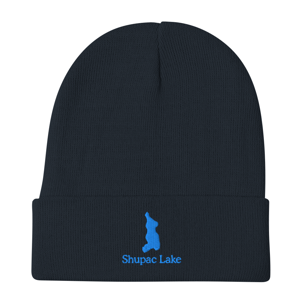 Shupac Lake Embroidered Beanie Hat