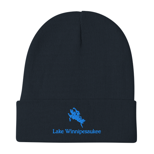 Lake Winnipesaukee Embroidered Beanie Hat