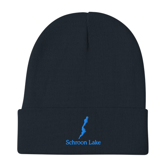 Schroon Lake Embroidered Beanie Hat