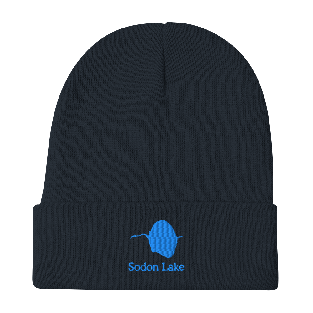 Sodon Lake Embroidered Beanie Hat