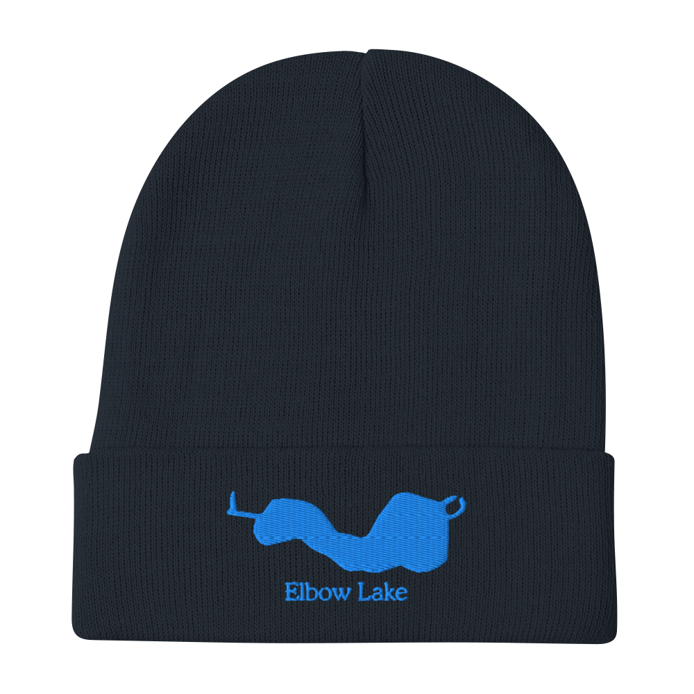 Elbow Lake Embroidered Beanie Hat