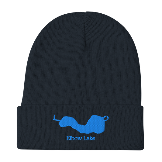 Elbow Lake Embroidered Beanie Hat
