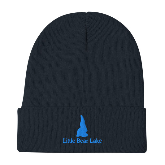 Little Bear Lake Embroidered Beanie Hat