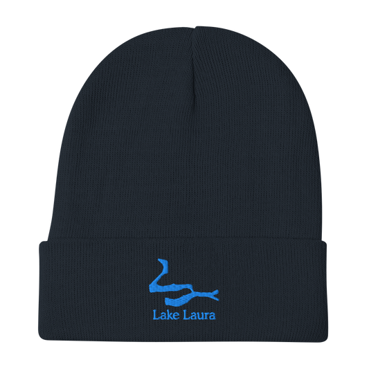 Lake Laura Embroidered Beanie Hat