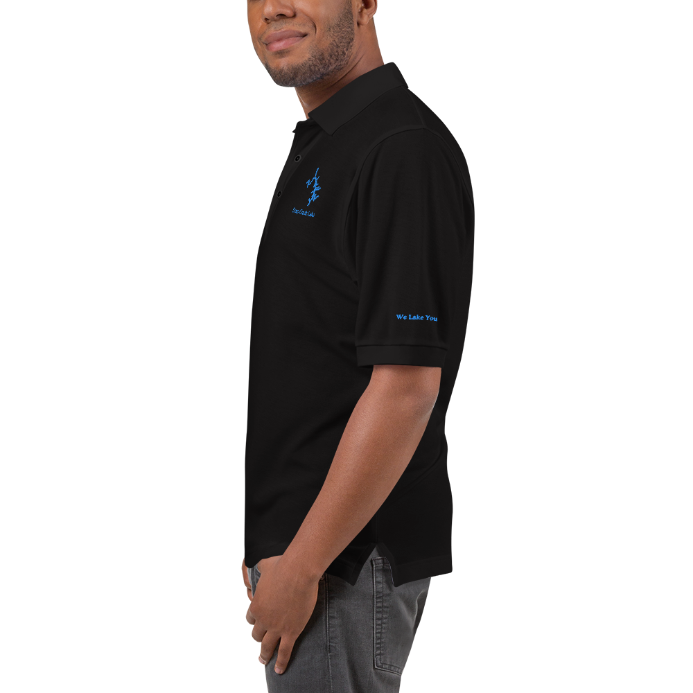 Deep Creek Lake Men's Premium Embroidered Polo