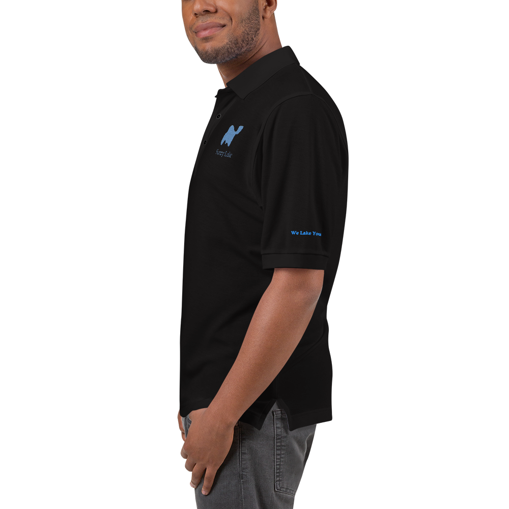 Sunny Lake Men's Embroidered Polo