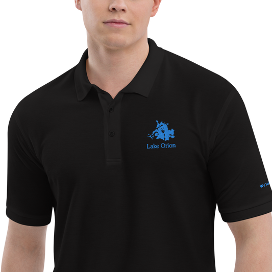 Lake Orion Men's Premium Embroidered Polo