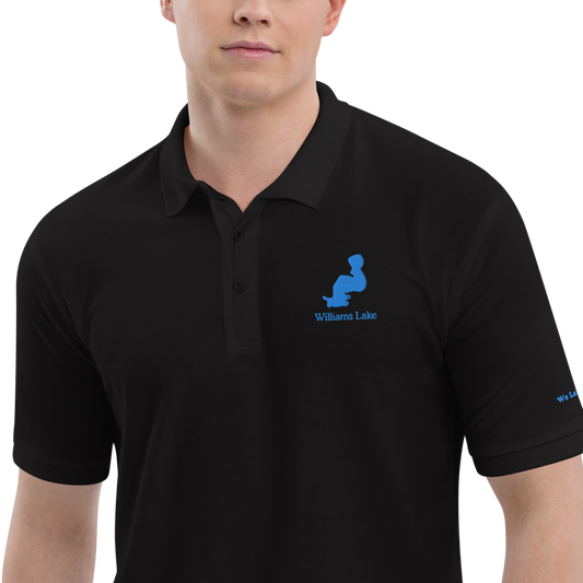 Williams Lake Men's Embroidered Polo