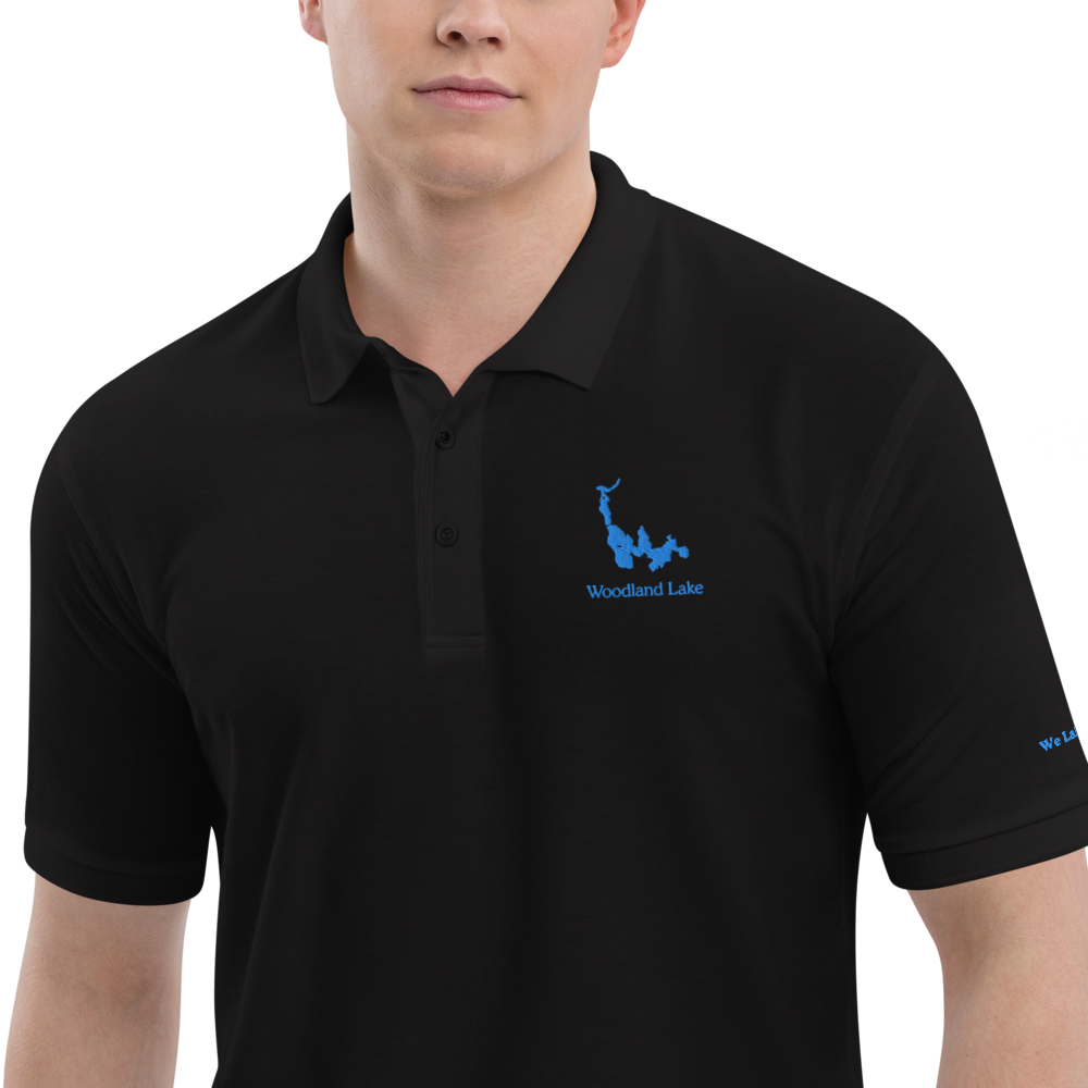 Woodland Lake Men's Embroidered Polo