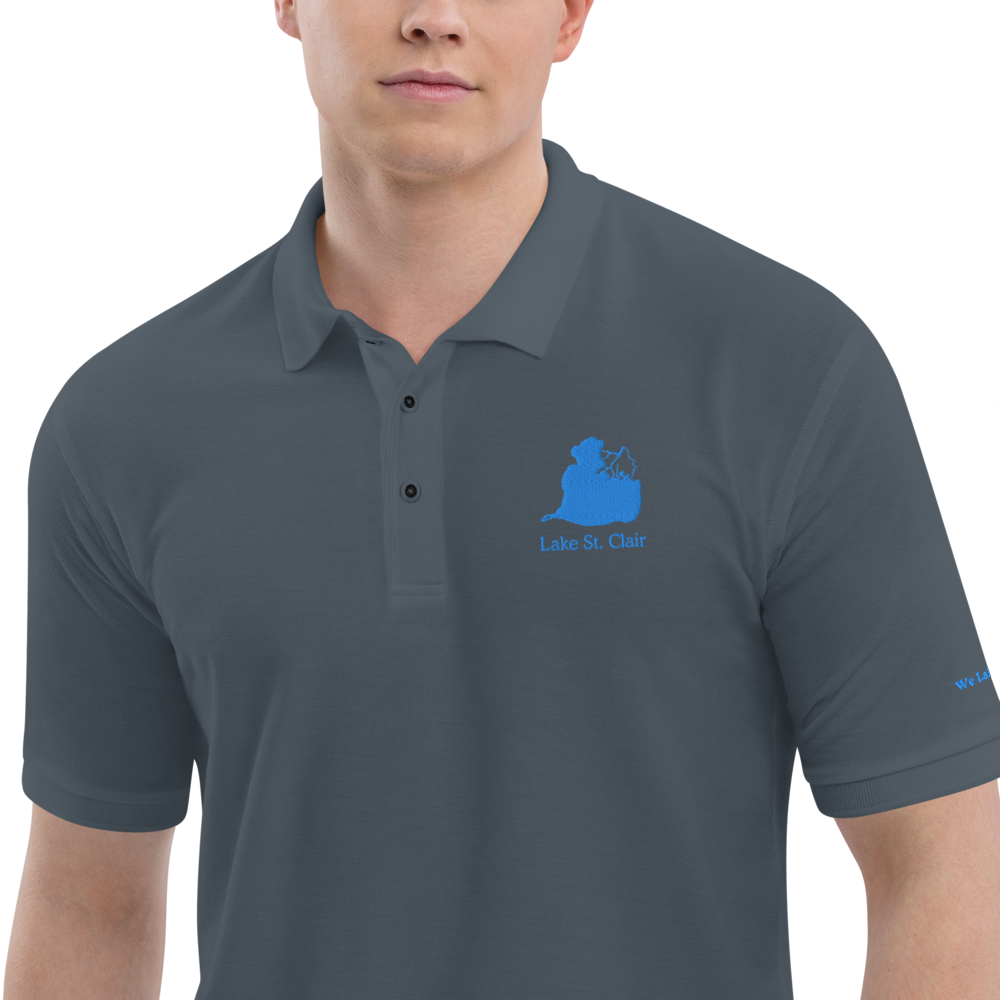 Lake St. Clair Men's Embroidered Polo