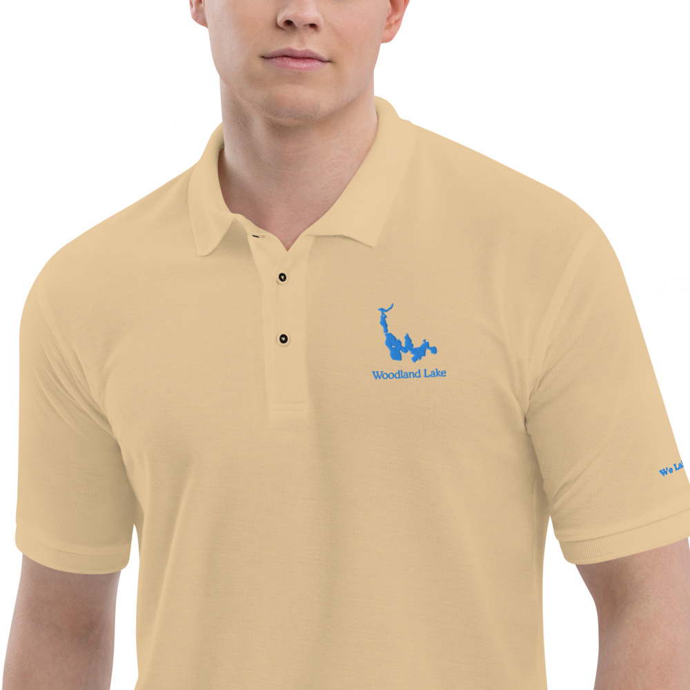 Woodland Lake Men's Embroidered Polo