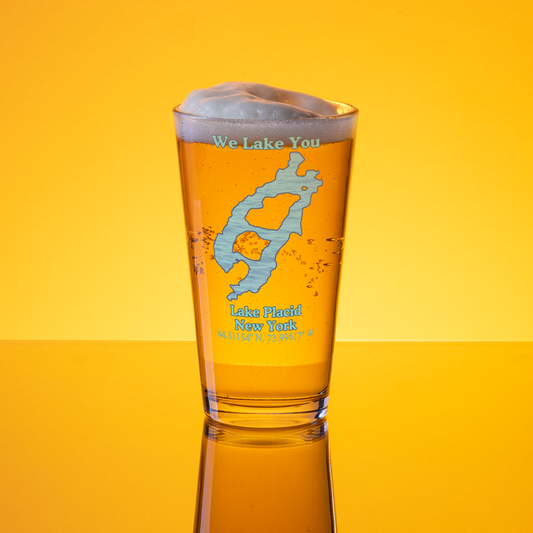 Lake Placid 16 oz Pint Glass