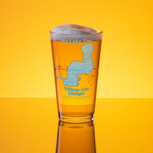 Williams Lake 16 oz Pint Glass