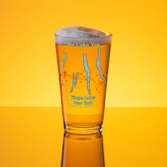 Finger Lakes 16 oz Pint Glass