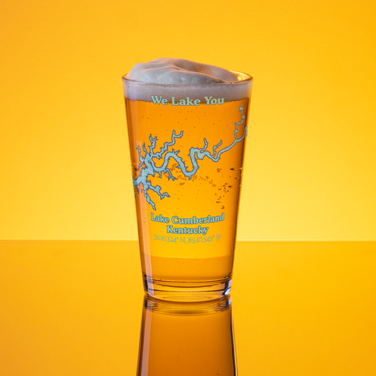 Lake Cumberland 16 oz Pint Glass