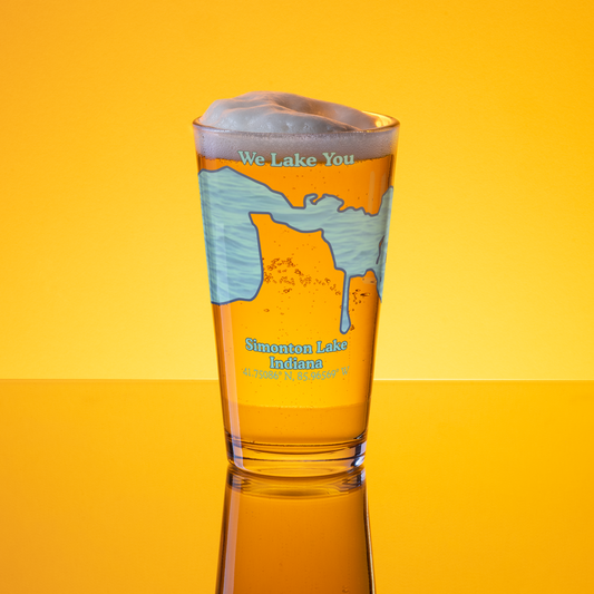Simonton Lake 16 oz Pint Glass