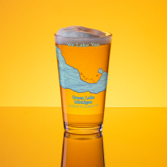 Green Lake 16 oz Pint Glass