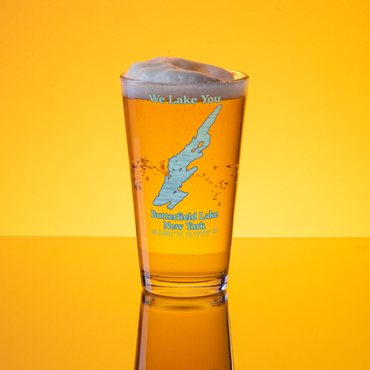 Butterfield Lake 16 oz Pint Glass