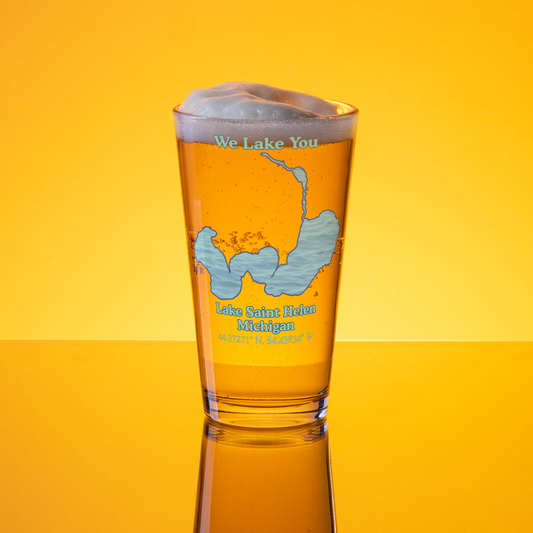 Lake Saint Helen 16 oz Pint Glass