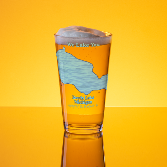 Reeds Lake 16 oz Pint Glass