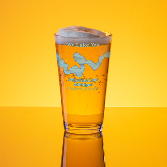 Belleville Lake 16 oz Pint Glass