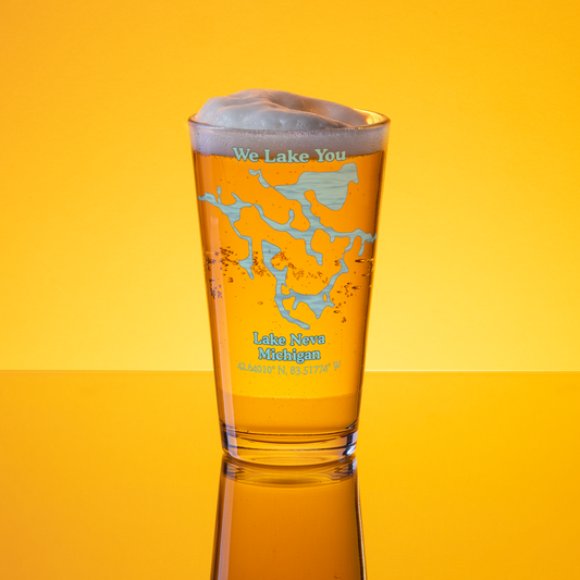 Lake Neva 16 oz Pint Glass