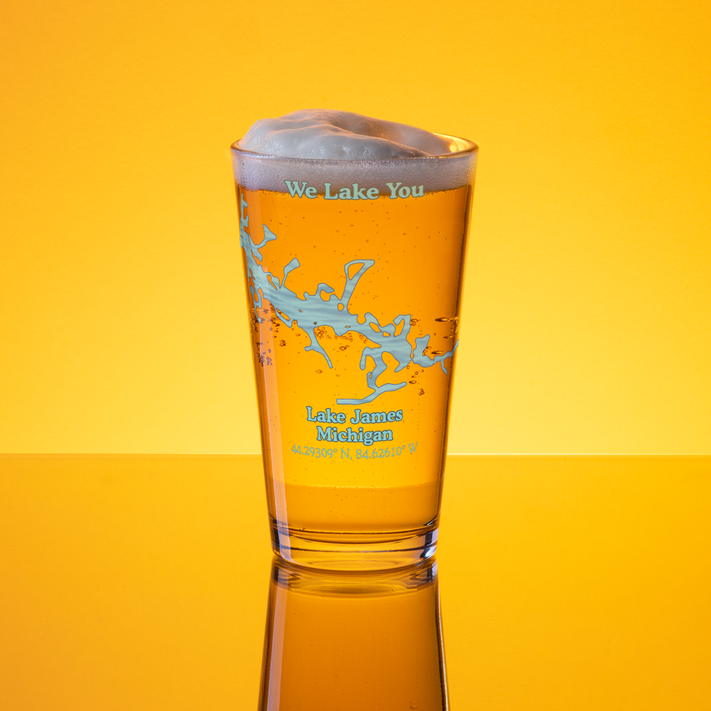 Lake James 16 oz Pint Glass
