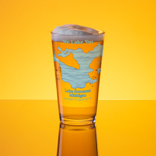 Lake Somerset 16 oz Pint Glass