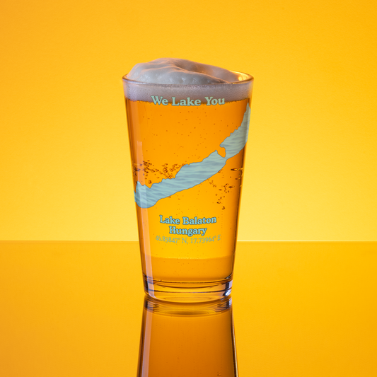 Lake Balaton 16 oz Pint Glass