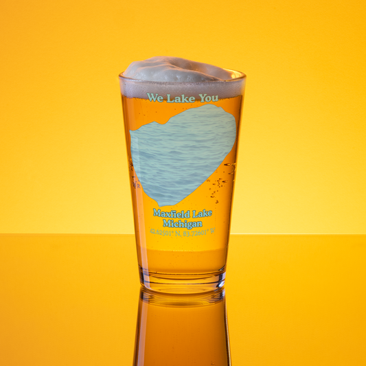 Maxfield Lake 16 oz Pint Glass