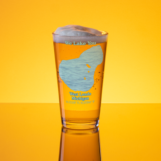 West Londo 16 oz Pint Glass