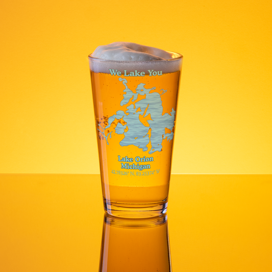 Lake Orion 16 oz Pint Glass