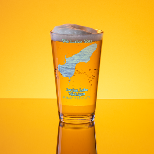 Jordan Lake 16 oz Pint Glass