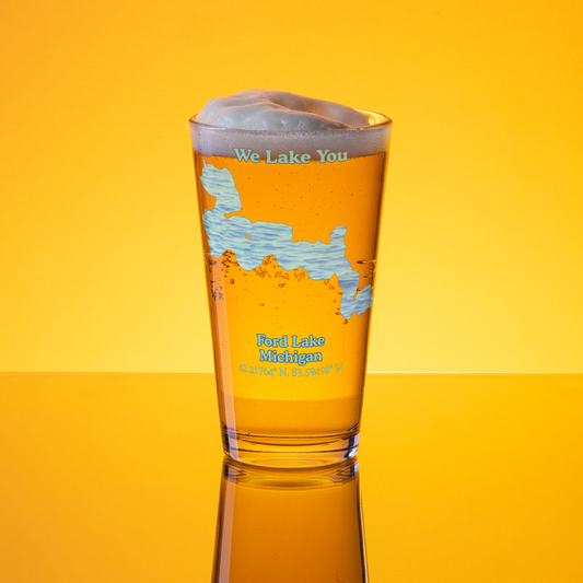 Ford Lake 16 oz Pint Glass
